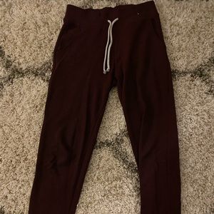 H&M Burgundy Joggers